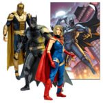 DC: Multiverse - Batman, Supergirl & Dr.Fate 3-Pack (Injustice 2) 7" Figures & Deluxe Art Cards By McFarlane Toys, Gold Label! - Image 5
