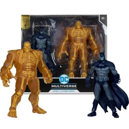 DC: Multiverse - Batman & Solomon Grundy (Arkham City) Two Pack 7" Figure & MegaFigure By McFarlane Toys, Gold Label!