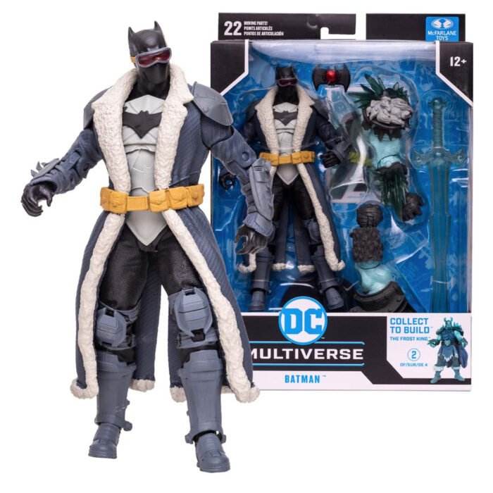 DC: Multiverse - Frost King Collect To Build Bundle - Batman, Green Lantern, Wonder Woman & Black Adam (Justice League Endless Winter) 7" Figures By McFarlane Toys - Image 2