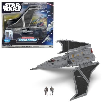 Star Wars: Micro Galaxy Squadron - Havoc Marauder 7" Vehicle With Mini Wrecker & Omega 1" Figures By Jazwares