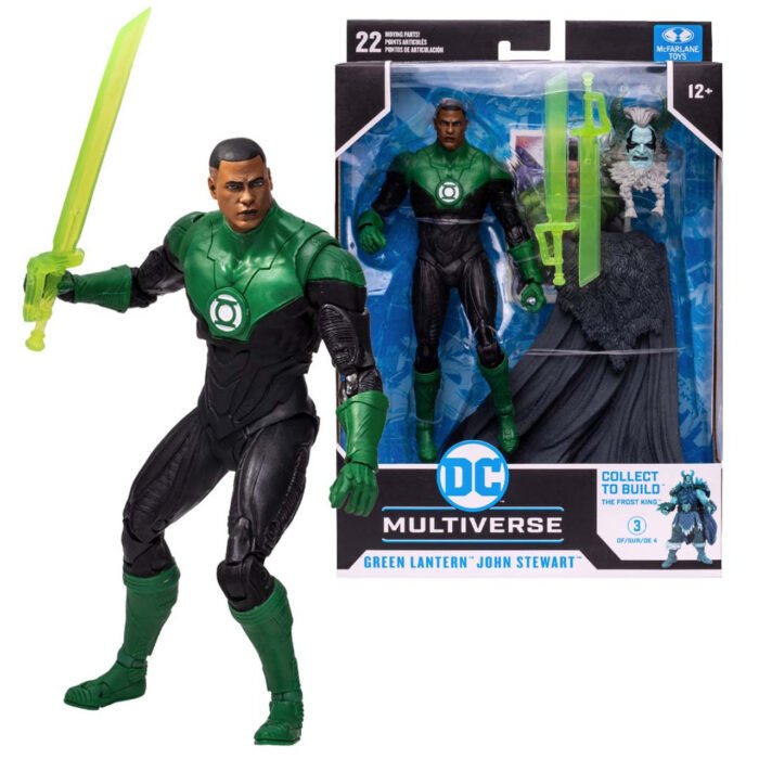DC: Multiverse - Frost King Collect To Build Bundle - Batman, Green Lantern, Wonder Woman & Black Adam (Justice League Endless Winter) 7" Figures By McFarlane Toys - Image 6