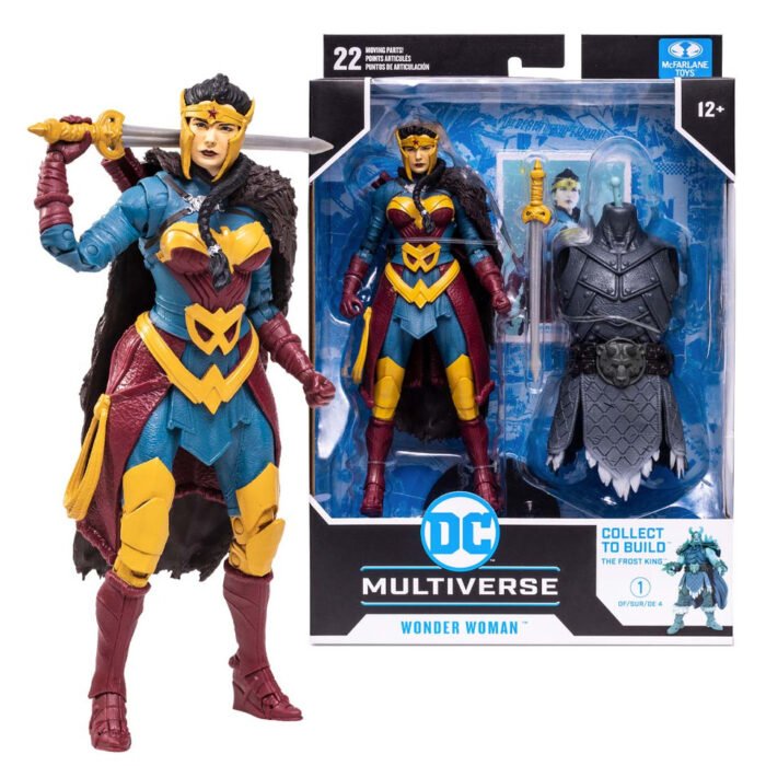 DC: Multiverse - Frost King Collect To Build Bundle - Batman, Green Lantern, Wonder Woman & Black Adam (Justice League Endless Winter) 7" Figures By McFarlane Toys - Image 10