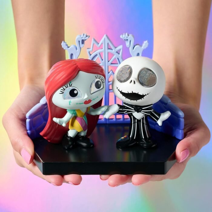 Disney Doorables: Grand Entrance - Jack Skellington & Sally (The Nightmare Before Christmas) 3" Figures By Just Play - Image 2