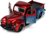 Marvel: Spider-Man - 1941 Ford Pickup 1:32 Die-cast Car & 1.65" Proto-Suit Spider-Man Die-cast Figure By Jada Toys - Image 2