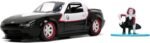 Marvel: Avengers - 1990 Mazda Miata 1:32 Die-cast Car & 1.65" Ghost Spider Die-cast Figure By Jada Toys - Image 3