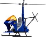 DC: Super Powers - Whirlybat (Batman's Aerial Pursuit Copter) Vehicle for 4.5" Figures By McFarlane Toys - Image 4