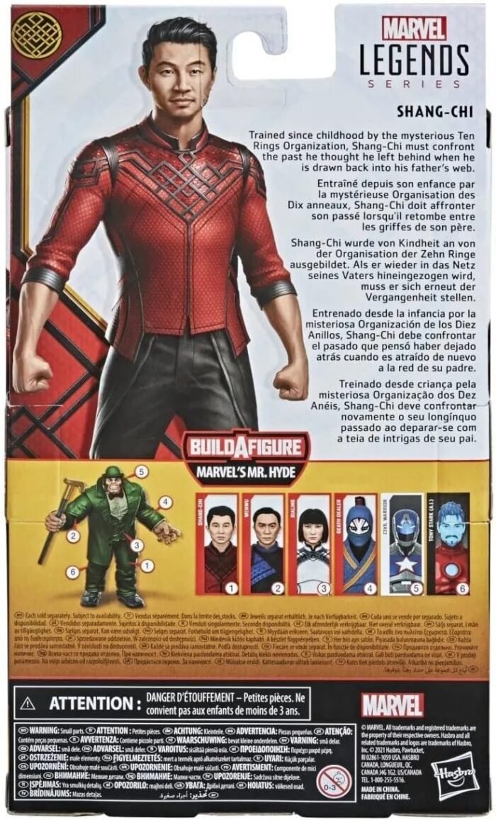 Marvel: Legends Series - Shang-Chi (Shang-Chi) (Mr. Hyde BAF) 6" Figure By Hasbro - Image 7