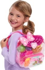 Disney Junior: Minnie Mouse 18pc Backpack Picnic Set, Encourages Pretend Play & Dress Up By Just Play - Image 2
