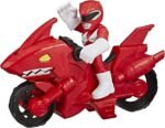 Power Rangers: Playskool Heroes - Shark Cycle & Red Ranger 5" Figure Set By Hasbro - Image 3