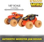 Monster Jam: Mini Jams - El Toro Loco Venom Velocity Scorpion Playset & 2 Exclusive 1:87 Scale Die-Cast Trucks By Spin Master - Image 5