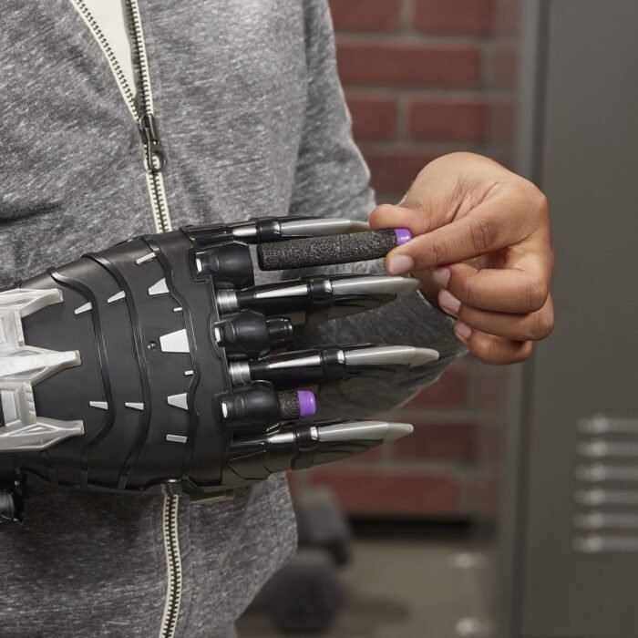 Marvel: Nerf Power Moves - Black Panther Power Slash Claw Dark Blaster & 3 Darts By Hasbro - Image 3