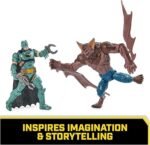 DC Universe: Batman Aerial Battle Pack - Batwing Vehicle, Bat Man & Man-Bat 4" Exclusive Figures By Spin Master - Image 4