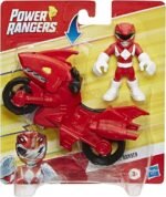 Power Rangers: Playskool Heroes - Shark Cycle & Red Ranger 5" Figure Set By Hasbro - Image 4