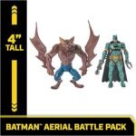 DC Universe: Batman Aerial Battle Pack - Batwing Vehicle, Bat Man & Man-Bat 4" Exclusive Figures By Spin Master - Image 6
