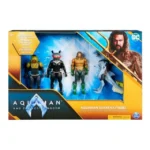 DC Universe: Aquaman Sunken Citadel Pack - Aquaman, Black Manta, Manta Man & Exclusive Shark Guard 4" Figures By Spin Master - Image 9
