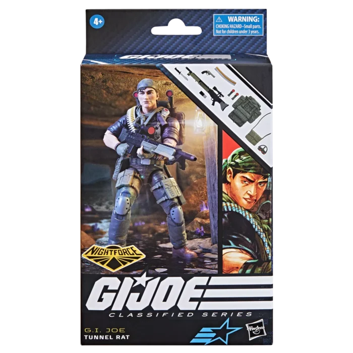 G.I. Joe: Origins: Classified Series Night Force - Nicky "Tunnel Rat" Lee 6" Figure By Hasbro - Image 10