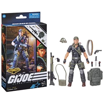 G.I. Joe: Origins: Classified Series Night Force - Nicky "Tunnel Rat" Lee 6" Figure By Hasbro
