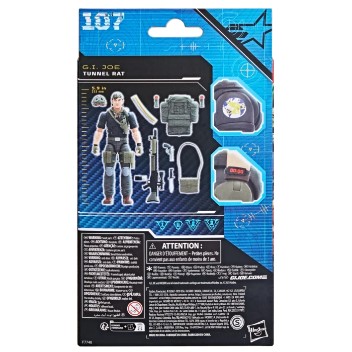 G.I. Joe: Origins: Classified Series Night Force - Nicky "Tunnel Rat" Lee 6" Figure By Hasbro - Image 11