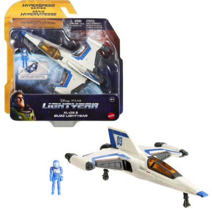 Disney & Pixar: Lightyear Hyperspeed Series - XL-03 Spaceship & Buzz Lightyear Figure By Mattel