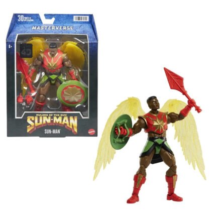 Masters Of The Universe: Masterverse - Sun-Man (Rulers Of The Sun) 7" Figure By Mattel