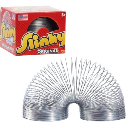 The Original Slinky: Walking Metal Spring Toy, Fun For Adults & Kids By Alex Brands