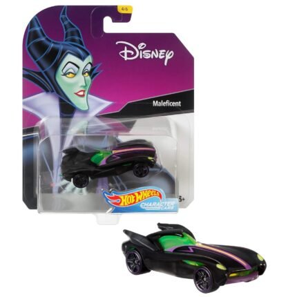 Hot Wheels: Disney Character Cars - Maleficent 1:64 Scale Die Cast Vehicle By Mattel