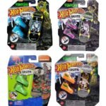 Hot Wheels: Skate - Teenage Mutant Ninja Turtles Edition Fingerboard & Shoe (Styles Vary, At Random) By Mattel