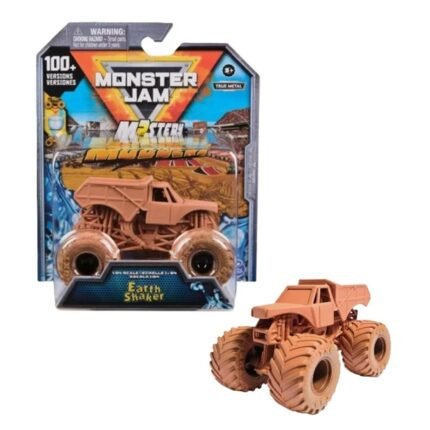 Monster Jam: Mystery Mudders - Wash to Reveal Earth Shaker (100+ Possibilities) 1:64 Scale Die-Cast Monster Truck By Spin Master