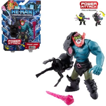 He-Man: Masters of the Universe - Trap Jaw With Power Attack Feature 5.5" Figure By Mattel