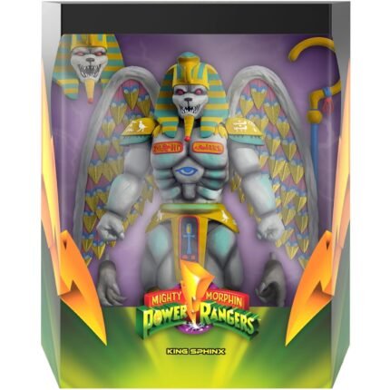 Super7: Ultimates! Mighty Morphin Power Rangers - King Sphinx 8" Premium Figure