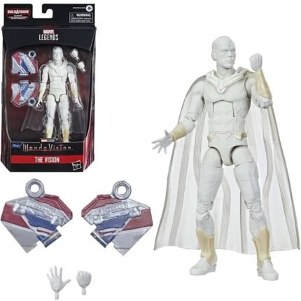 Marvel: Legends Series - The Vision (Wanda Vision) (Captain America Flight Gear BAF) 6" Figure By Hasbro