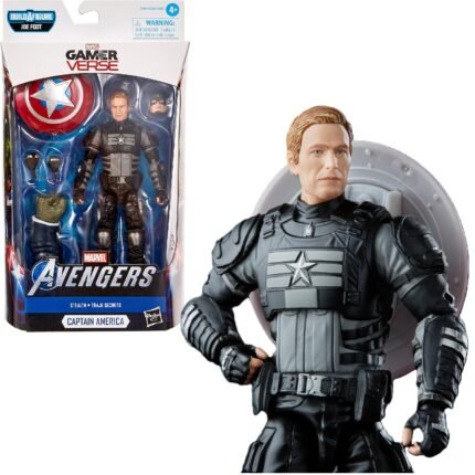 Marvel: Legends Series Gamerverse - Stealth Captain America (Avengers) (Joe Fixit BAF) 6" Figure By Hasbro