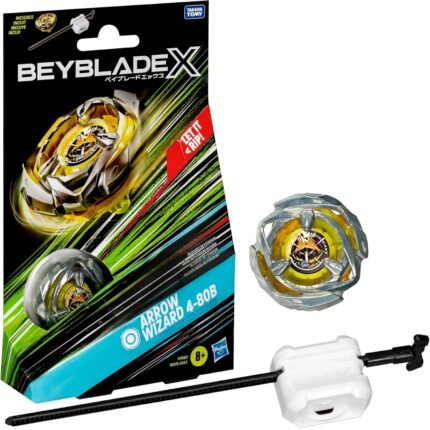 Beyblade X: Starter Pack - Scythe Incendio 4-60T & Launcher By Hasbro