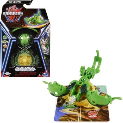 Bakugan: Special Attack Ventri + XL Ripcord, Character Card, Gate Card & Bakugan Token By Spin Master