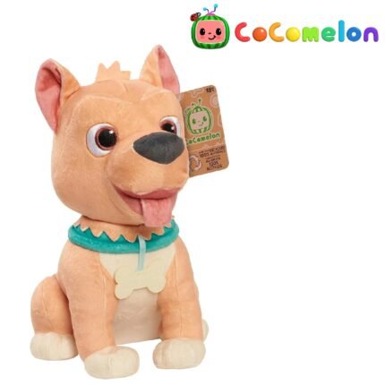CoComelon: My Friend Bingo Plushie - Made Out of 100% Recycled Material, Stuffed Animal, Dog, Officially Licensed Kids & Toddlers Toy By Just Play