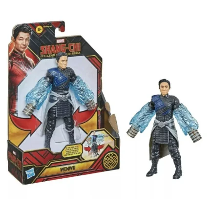 Shang-Chi: & The Legend of the Ten Rings - Wenwu With Ring Power Attack Feature 6" Figure By Hasbro