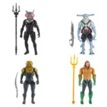 DC Universe: Aquaman Sunken Citadel Pack - Aquaman, Black Manta, Manta Man & Exclusive Shark Guard 4" Figures By Spin Master - Image 2