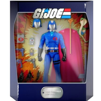 Super7: Ultimates!: G.I. Joe - Cobra Commander Enemy Leader 7" Figure