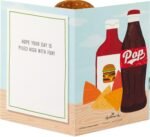 Hallmark: Paper Wonder - Pop Up Cheeseburger, Chips & Corn On The Cob Fathers Day Or Birthday 3D Card & Envelope - Image 2