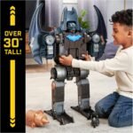 DC Universe: Batman Gotham City Guardian Playset - Massive 4-in-1 Figure Transforms Into Batwing, BatTank, & Batcycle, Lights & 40+ Sounds By Spin Master - Image 2