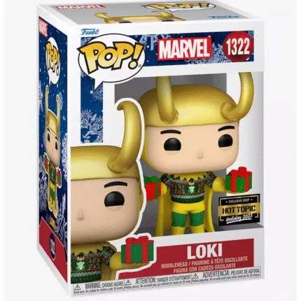 Funko Pop! Marvel: Loki With Gifts - Hot Topic Exclusive Holiday 2023