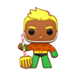 Funko Pop! Super Heroes: DC Comics - Gingerbread Aquaman - Image 2