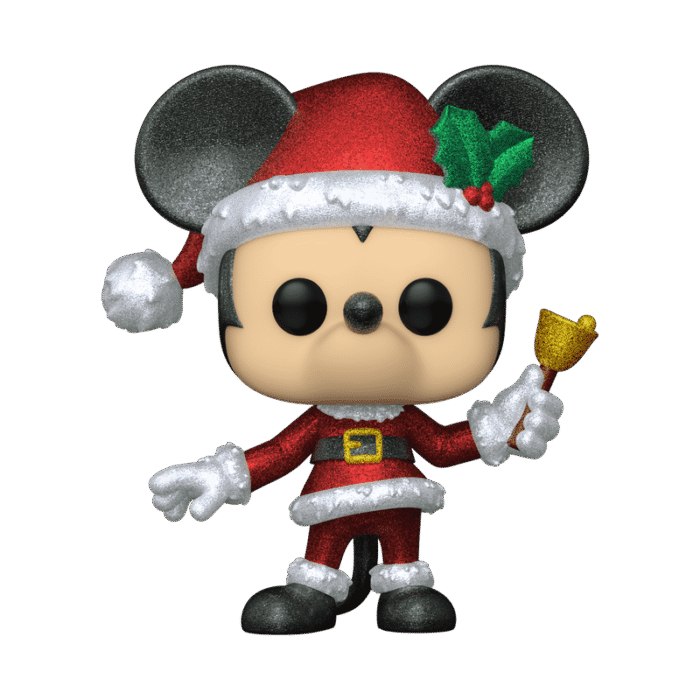 Funko Pop! : Disney - Mickey Mouse In Santa Outfit - Diamond Collection - Hot Topic Exclusive - Image 2