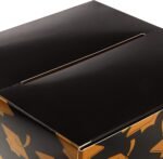 Hallmark: Graduation Card Box (Gold & Black, Congrats!) Foldable 8" Cardboard Box for Grad Parties & Open Houses - Image 3