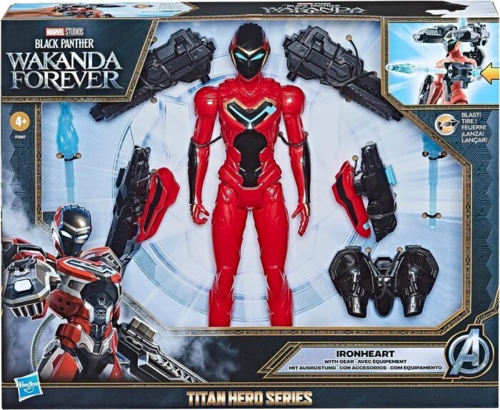Marvel: Titan Hero Series: Black Panther Wakanda Forever - Ironheart 12" Figure With Hero Gear Accessories By Hasbro - Image 5