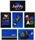 Hallmark: Graduation Cards Bulk Assortment (36 Cards & Envelopes) To Celebrate Classmates, Friends & Family, 6 Different Styles - Image 4