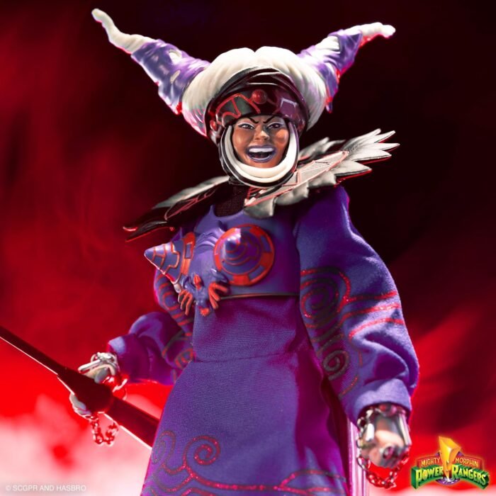 Super7: Ultimates! Mighty Morphin Power Rangers - Rita Repulsa (Vile Violet) 7" Premium Figure - Image 4