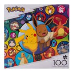 Pokemon: Puzzle In Poke Ball Carrying Case - Featuring Pikachu, Eevee, Blastoise, Charizard & More 100 Piece Jigsaw By Buffalo Games - Image 6