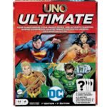 UNO: Ultimate - DC Edition, Superhero Matching Game Perfect for Kids, Adults & Family Game Night For 2-4 Players By Mattel
