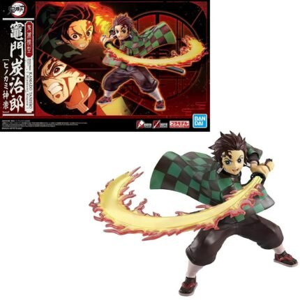 Bandai Spirits Hobby: Demon Slayer: Kimetsu No Yaiba - Tanjiro Kamado (Hinokami Kagura Variant) Model Build Kit